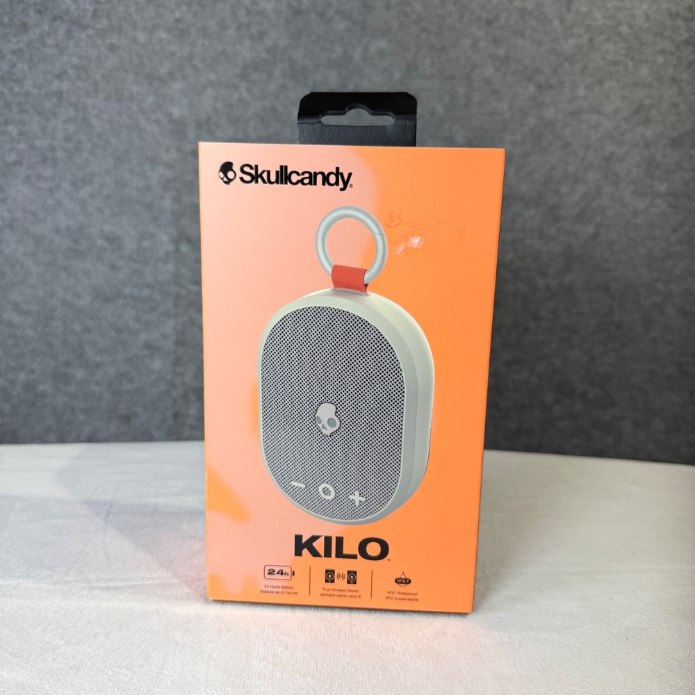 Skullcandy Kilo Portable Bluetooth Speaker 24 Hour Battery IPX7 Waterproof